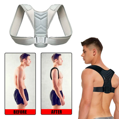 Yagouee Back Posture Corrector Adjustable Neck Brace